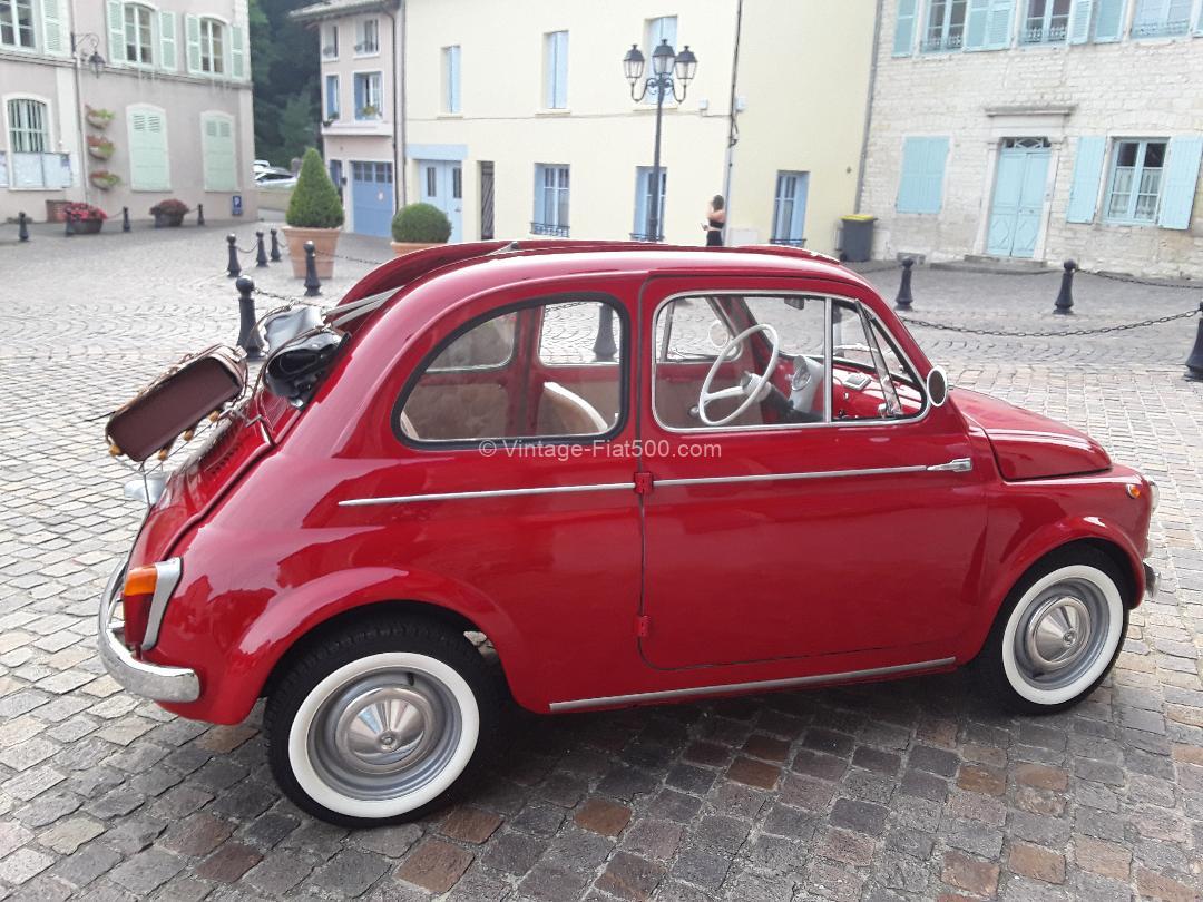 fiat 500 D latérale